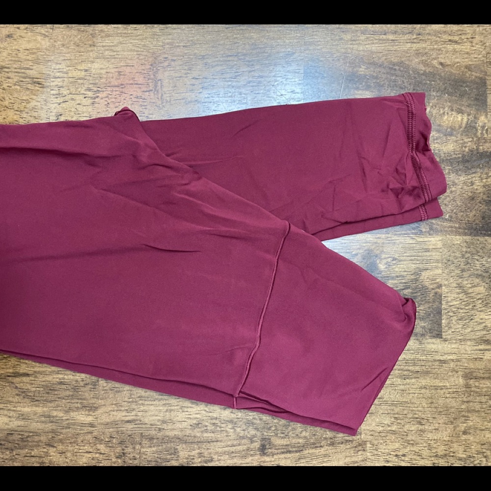 Burgundy Aerie leggings